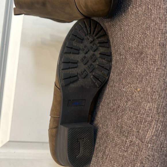 Brown leather booties with memory foam 👢 - Picture 3 of 6